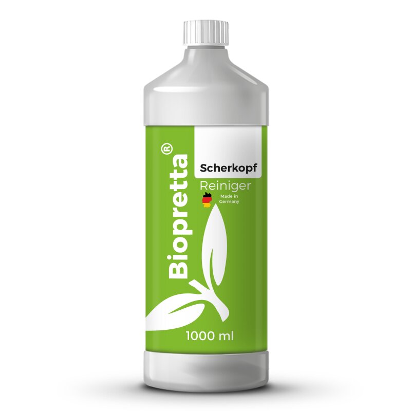 Biopretta Scherkopfreiniger 1000 ml Flasche