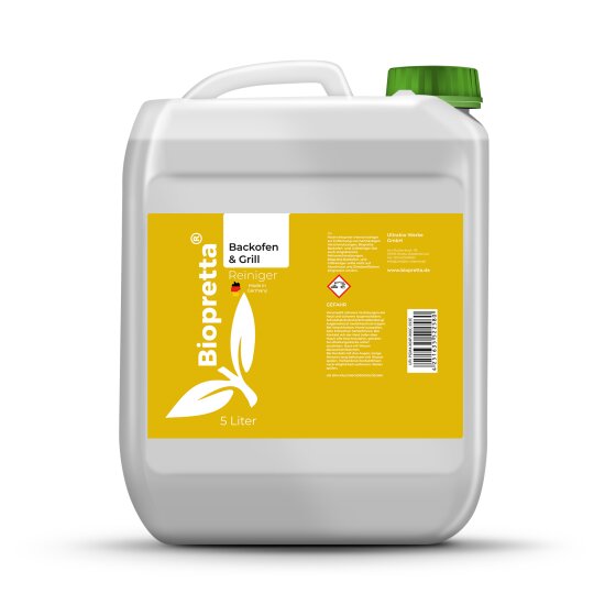 Biopretta Grill- und Backofenreiniger Konzentrat 5 Liter
