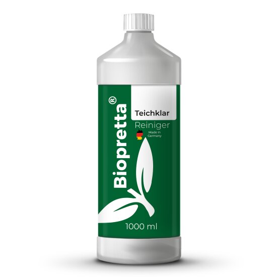 Biopretta Teichreiniger gegen Algen und Schlamm 1 Liter