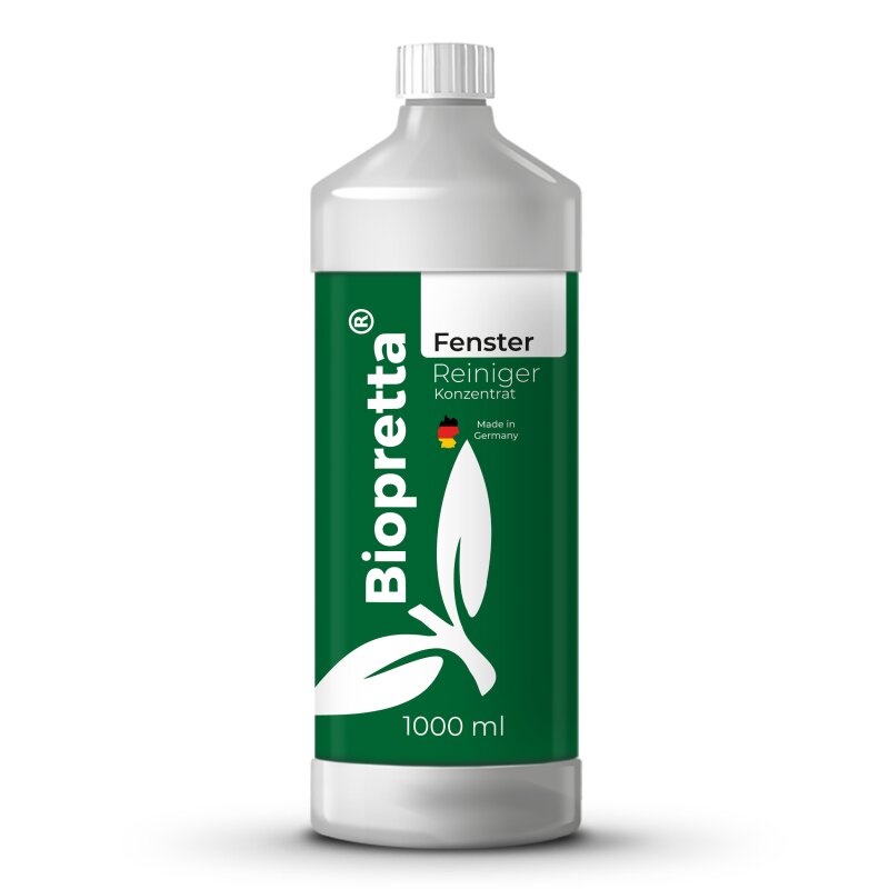 Biopretta Fensterreiniger Konzentrat 1000 ml Flasche