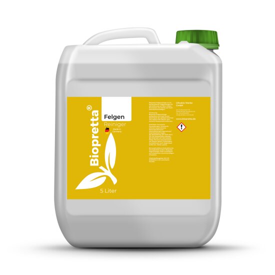 Biopretta Felgenreiniger s&auml;urefrei 5000 ml Kanister
