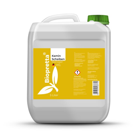 Biopretta Kaminscheibenreiniger Gelreiniger 5 Liter