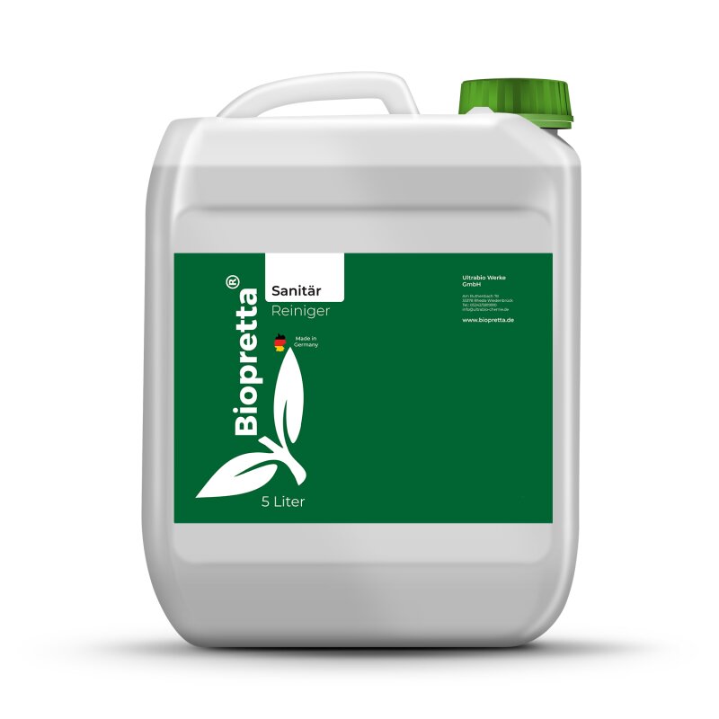 Biopretta Sanitärreiniger Bad & WC 5 Liter