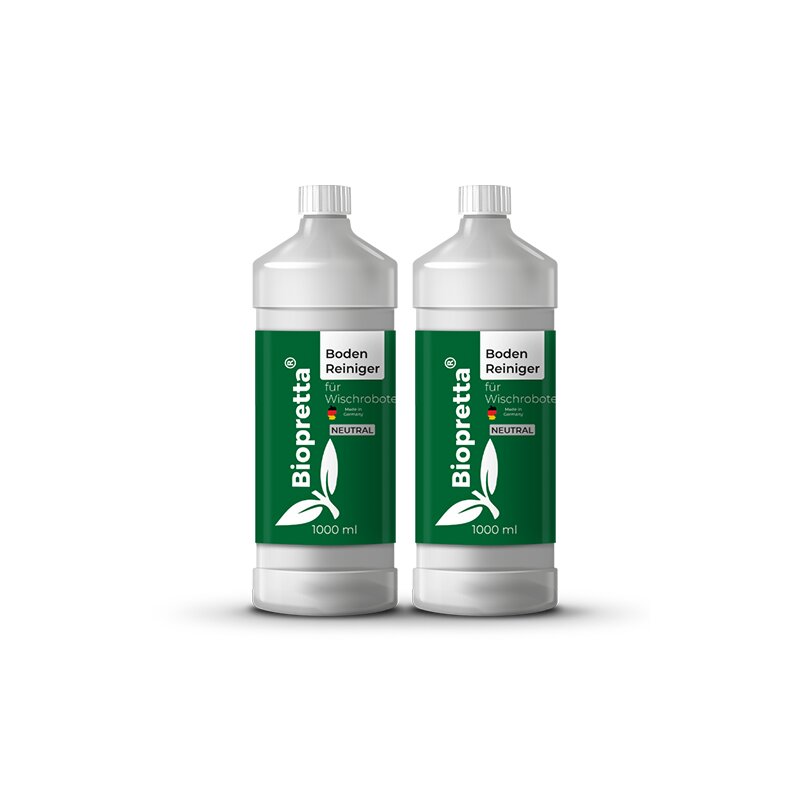 Biopretta Bodenreiniger Wischroboter 2 x 1000 ml Flasche