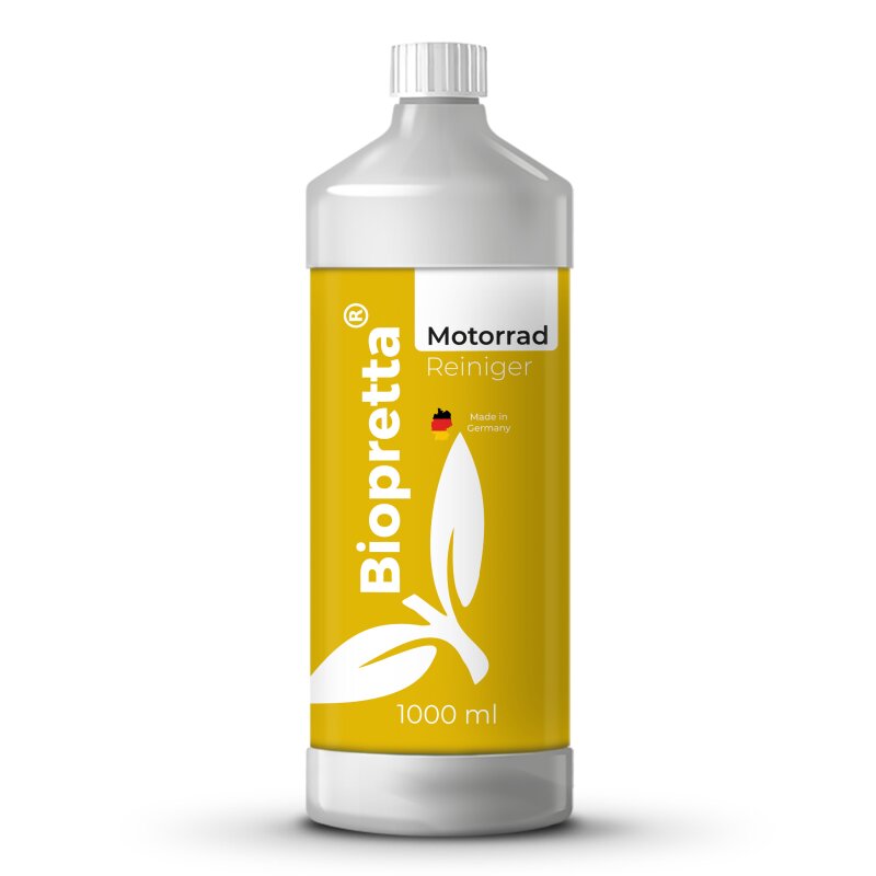 Biopretta Motorradreiniger Konzentrat 1000 ml Flasche