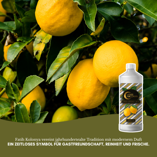 Fatih Kolonya Duftwasser Kolonyasi 80° Lemon