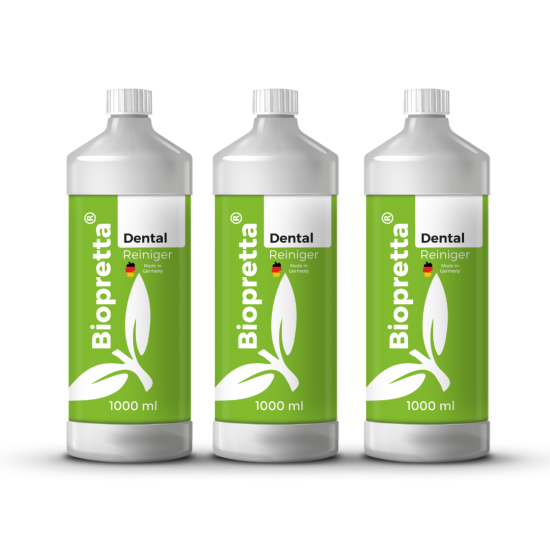 Biopretta Dentalreiniger Fresh Breath 3 x 1000 ml Flasche