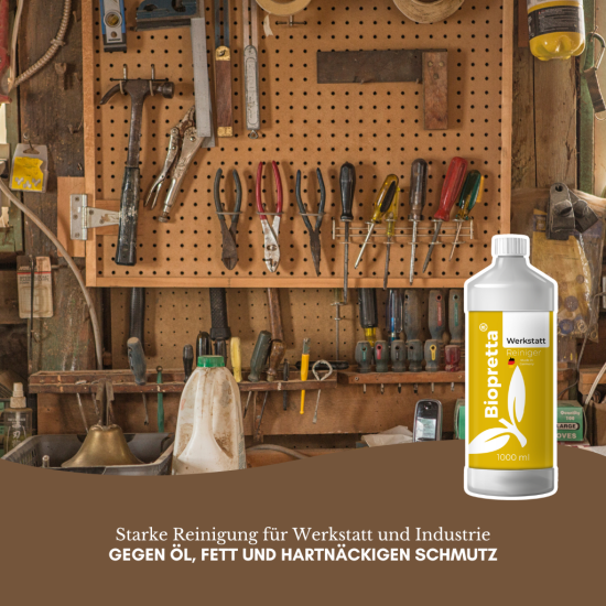 Biopretta Werkstattreiniger Hochkonzentrat