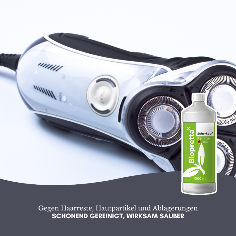 Biopretta Scherkopfreiniger Set mit Kartusche