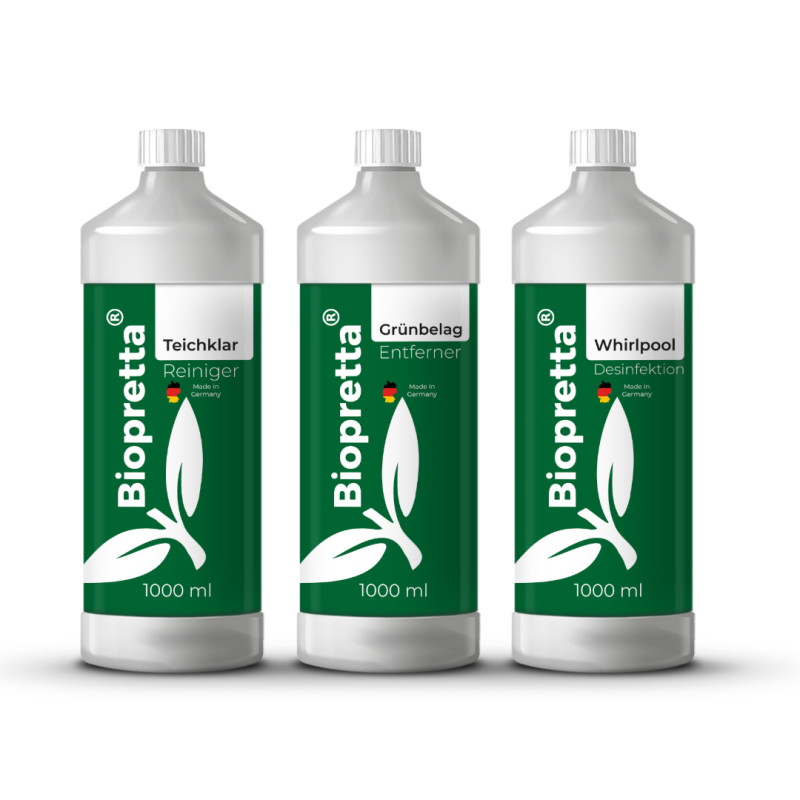 Biopretta Outdoor- und Garten Pflege-Set 3 Teilig