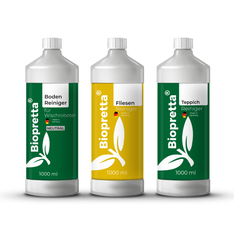 Biopretta Bodenreinigungs-Set 3 Teilig