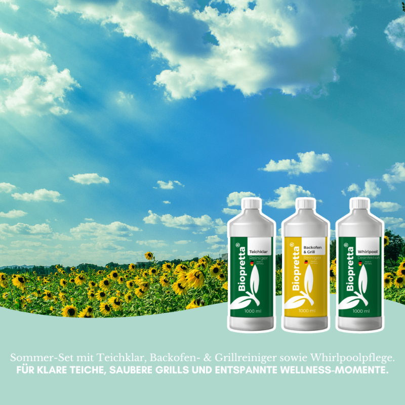 Biopretta Sommer Reinigungs-Set 3 Teilig