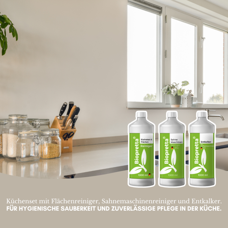Biopretta Küchen Reinigungs-Set 3 Teilig