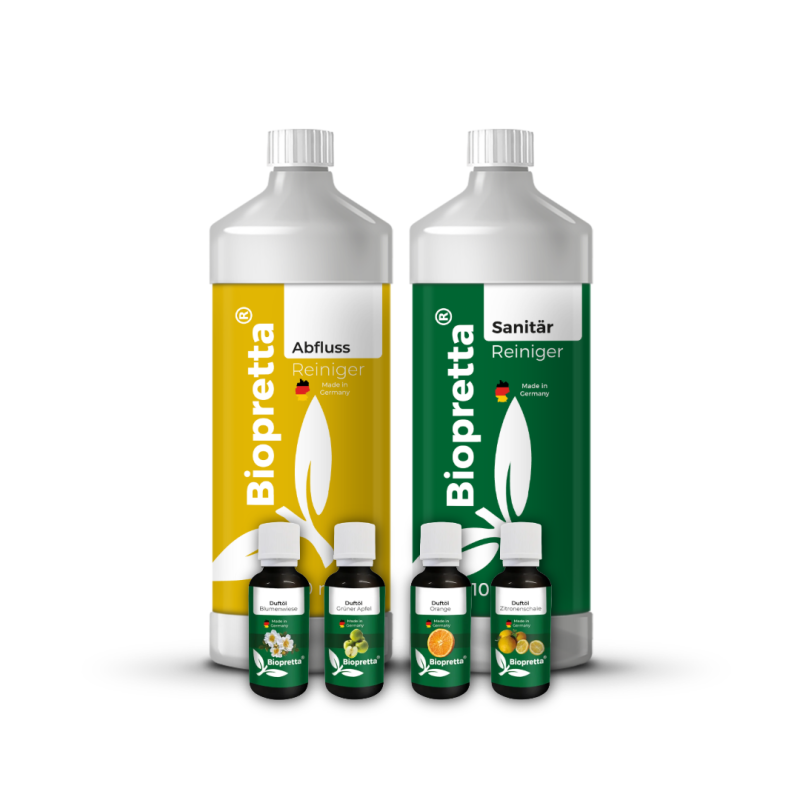 Biopretta Bad- und WC Reiniger-Set 3 Teilig