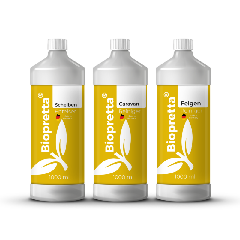 Biopretta Caravan Care-Set 3 Teilig