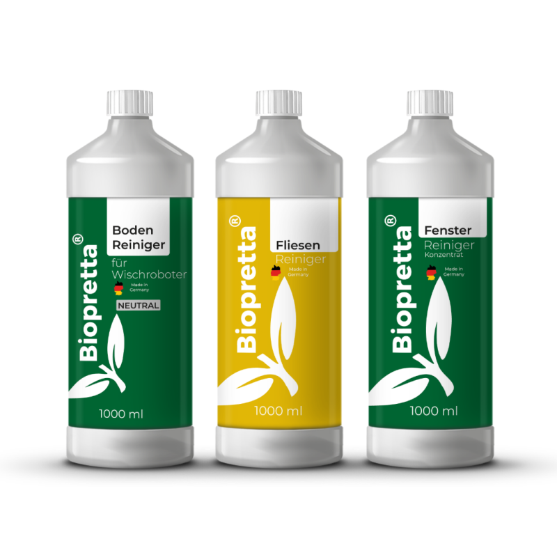 Biopretta Frühjahrsputz-Set 3 Teilig